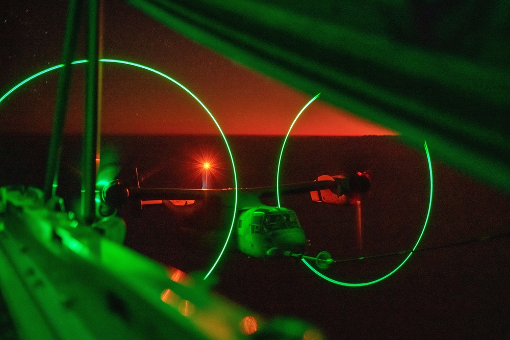 VMGR-152 and VMM-268 conducts aerial refueling during Exercise Pitch Black 22