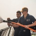 USS Paul Ignatius (DDG 117) Sailors Train Hose Handling