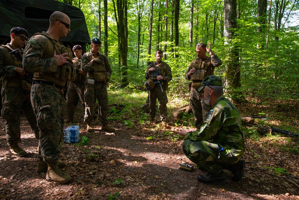 EOD Training in Sweden