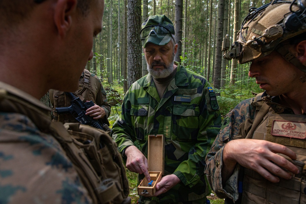 EOD Training in Sweden