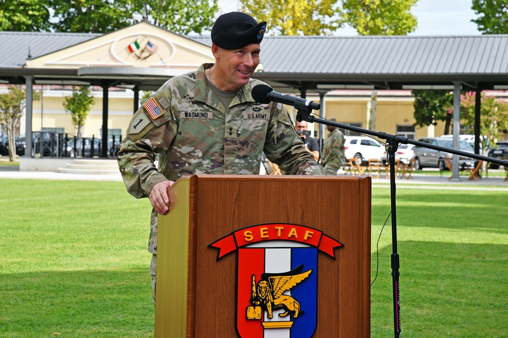 United States Army Southern European Task Force, Africa Change of Responsibility Ceremony, September 1, 2022