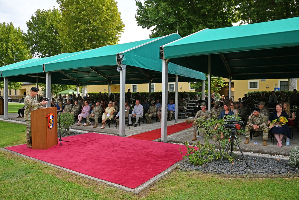 United States Army Southern European Task Force, Africa Change of Responsibility Ceremony, September 1, 2022