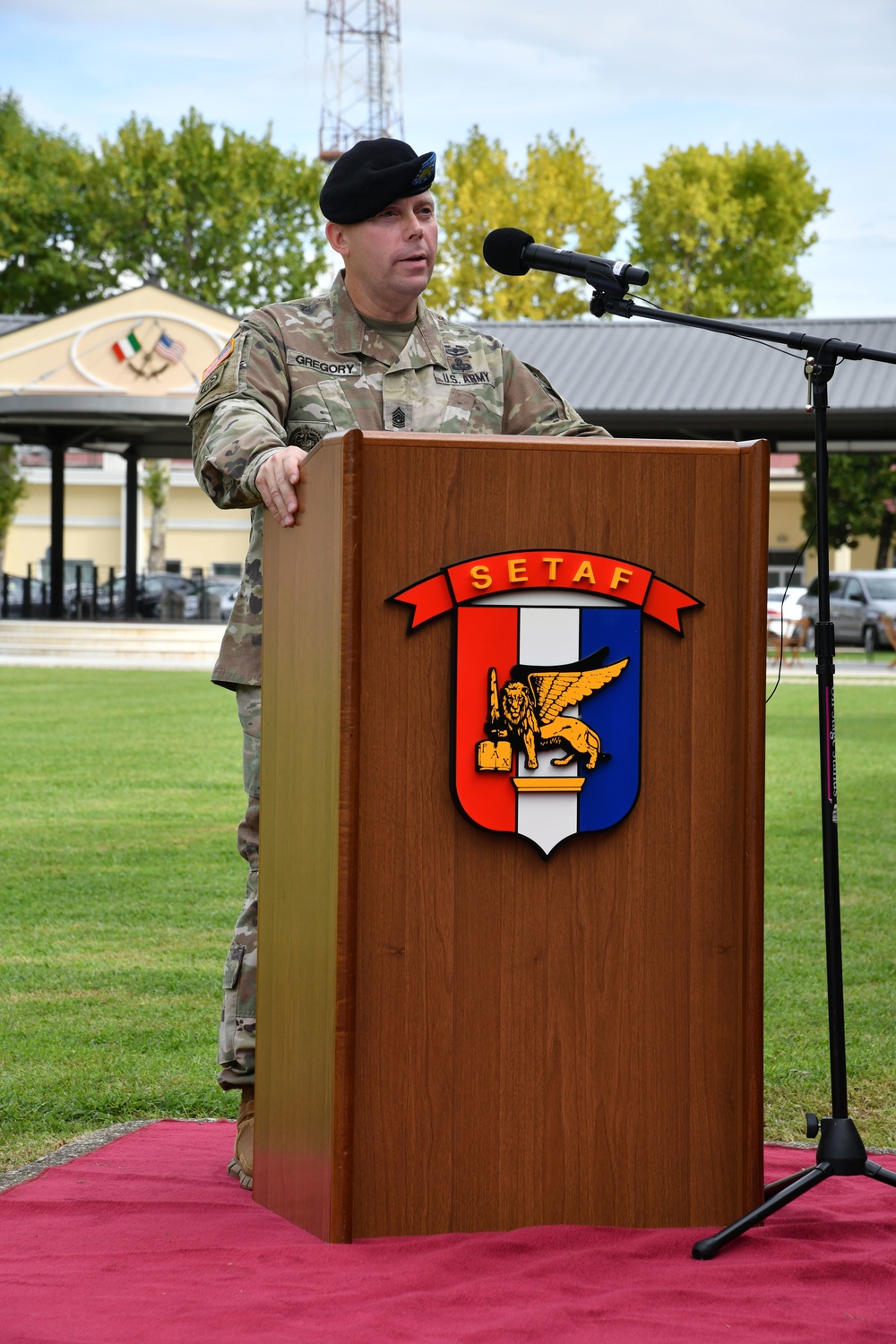 United States Army Southern European Task Force, Africa Change of Responsibility Ceremony, September 1, 2022