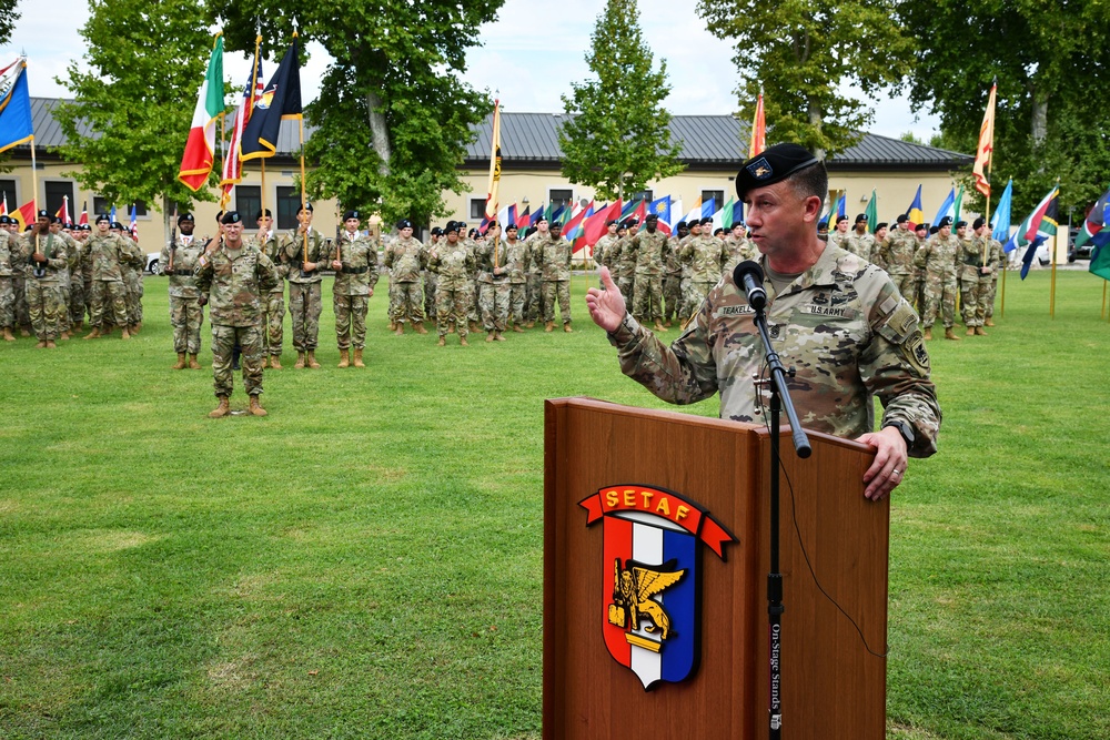 United States Army Southern European Task Force, Africa Change of Responsibility Ceremony, September 1, 2022