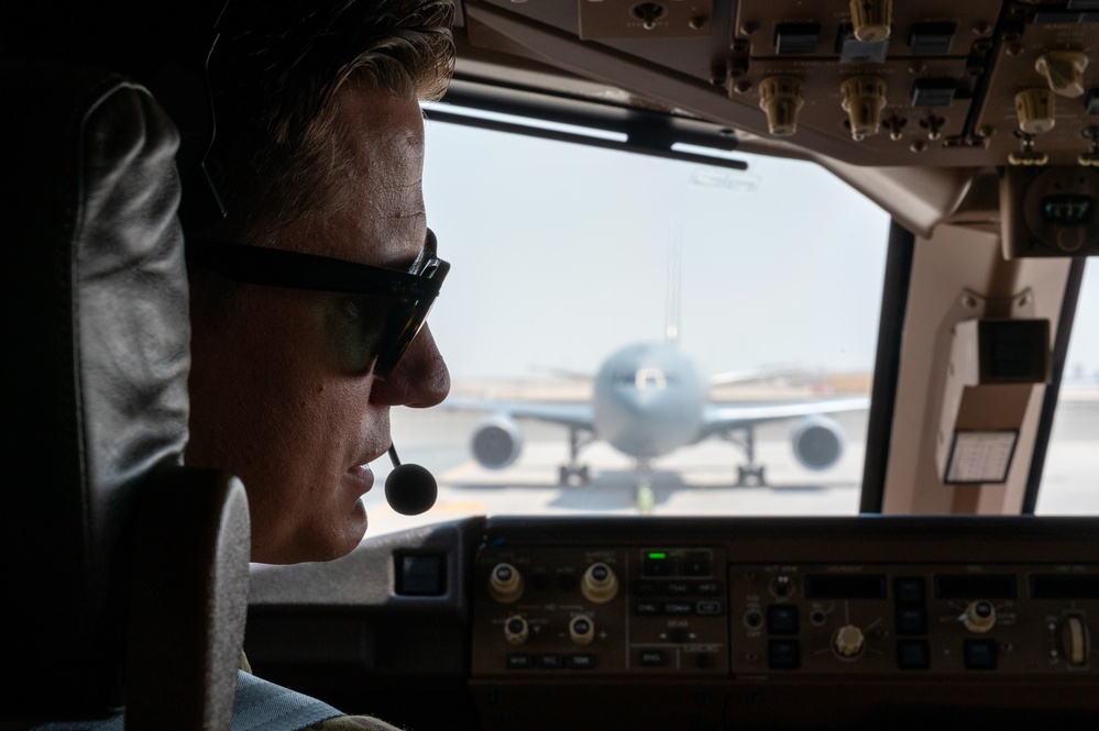 McConnell Airmen, KC-46s conduct Air Mobility Command's ECE in Qatar