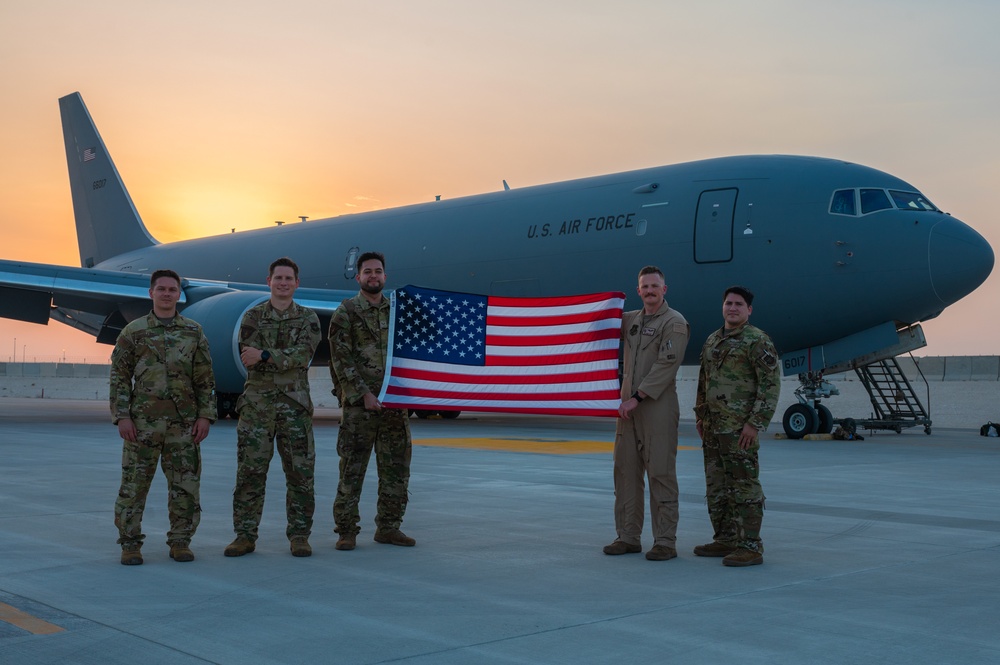 McConnell Airmen, KC-46s conduct Air Mobility Command's ECE in Qatar