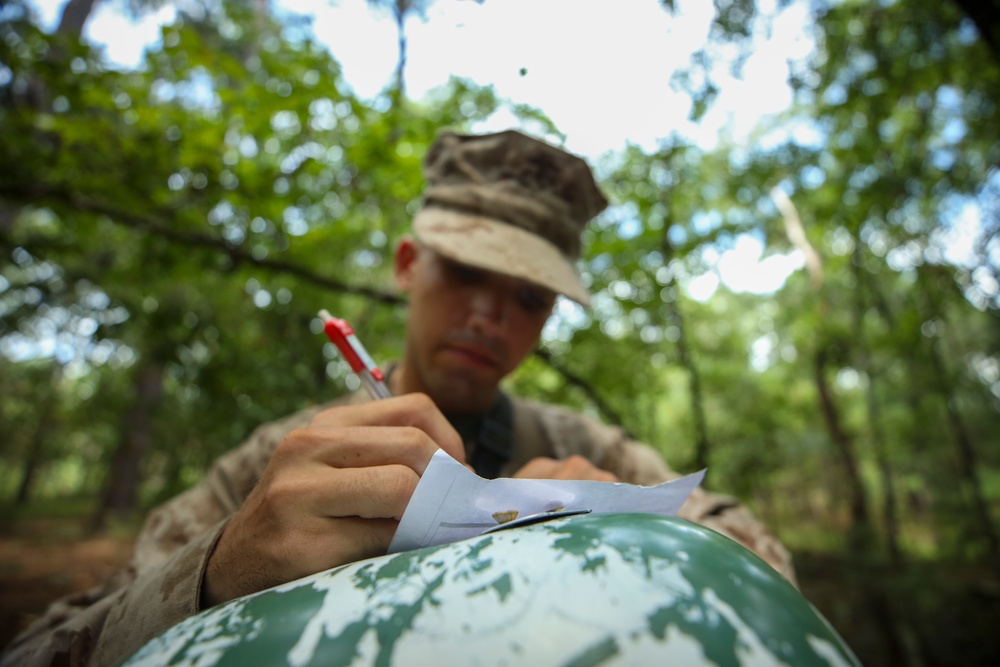 Alpha Company Land Navigation