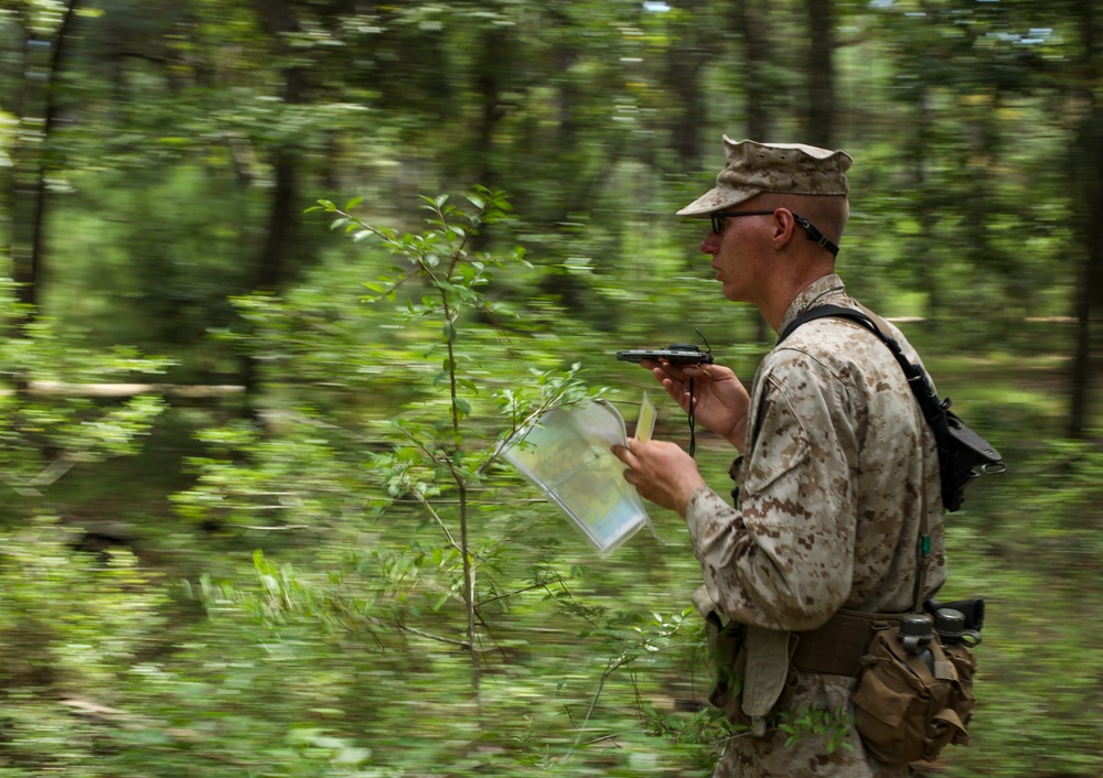 Alpha Company Land Navigation