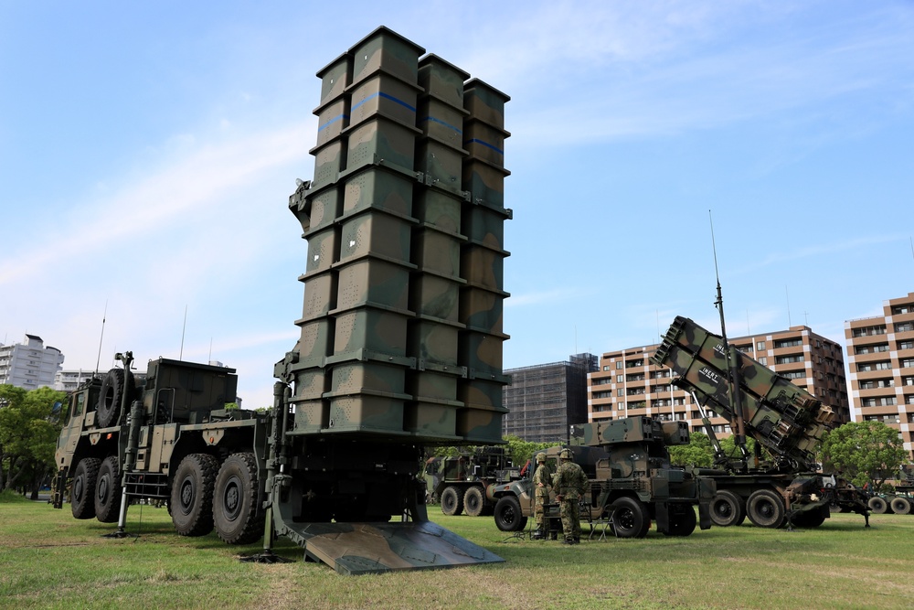 JGSDF and U.S. Air Defense at Camp Fukuoka for Orient Shield 22