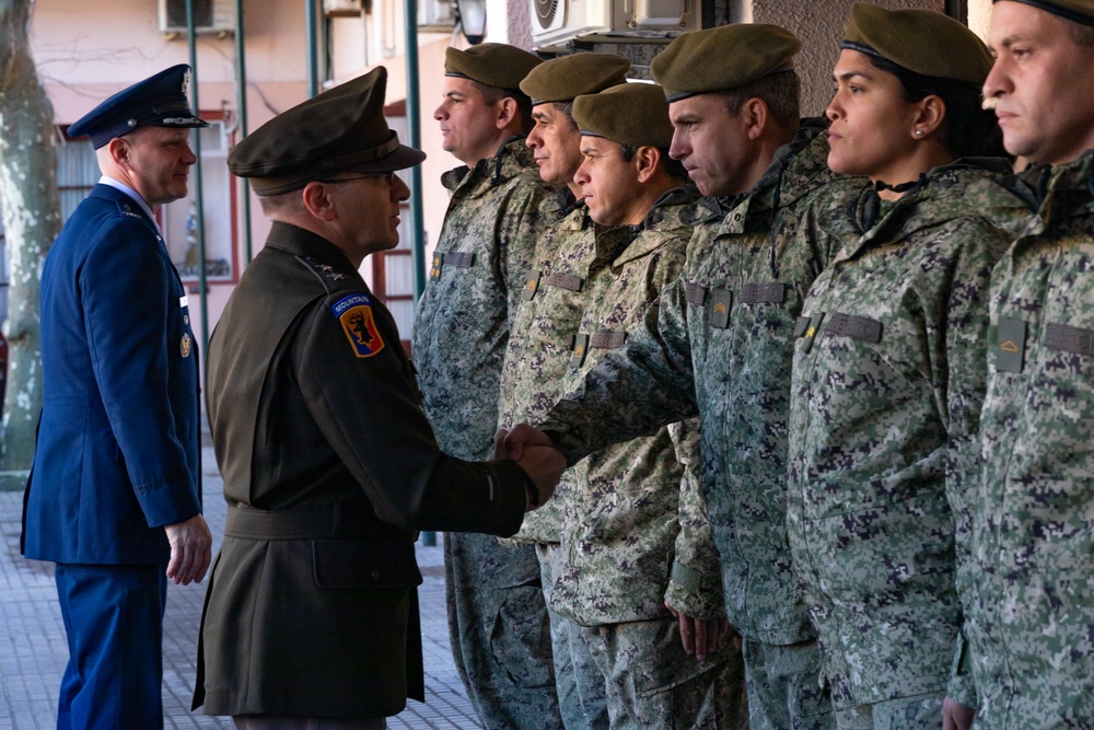 22 Years of Continued Partnership - Connecticut Guard Command Team Builds Bonds in Uruguay