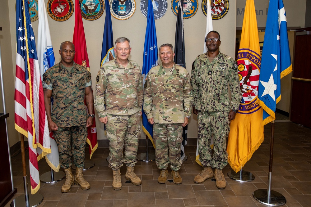 NORAD, USNORTHCOM Command Visits Joint Task Force Civil Support