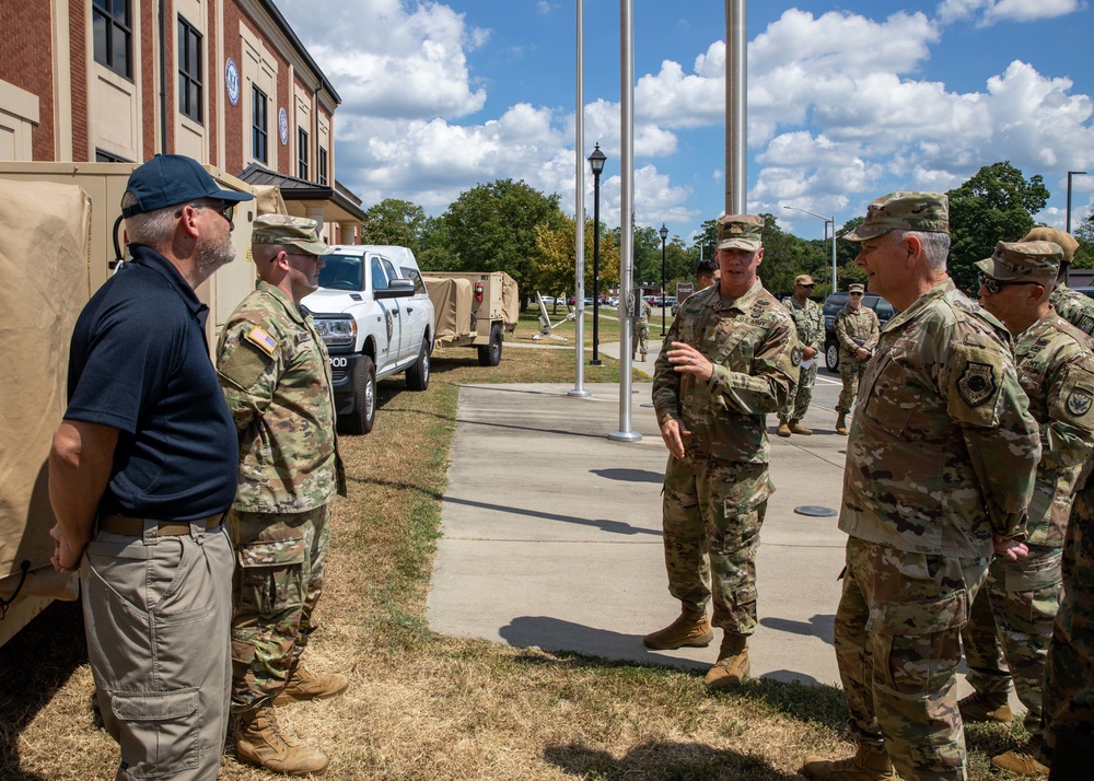 NORAD, USNORTHCOM Command Visits Joint Task Force Civil Support