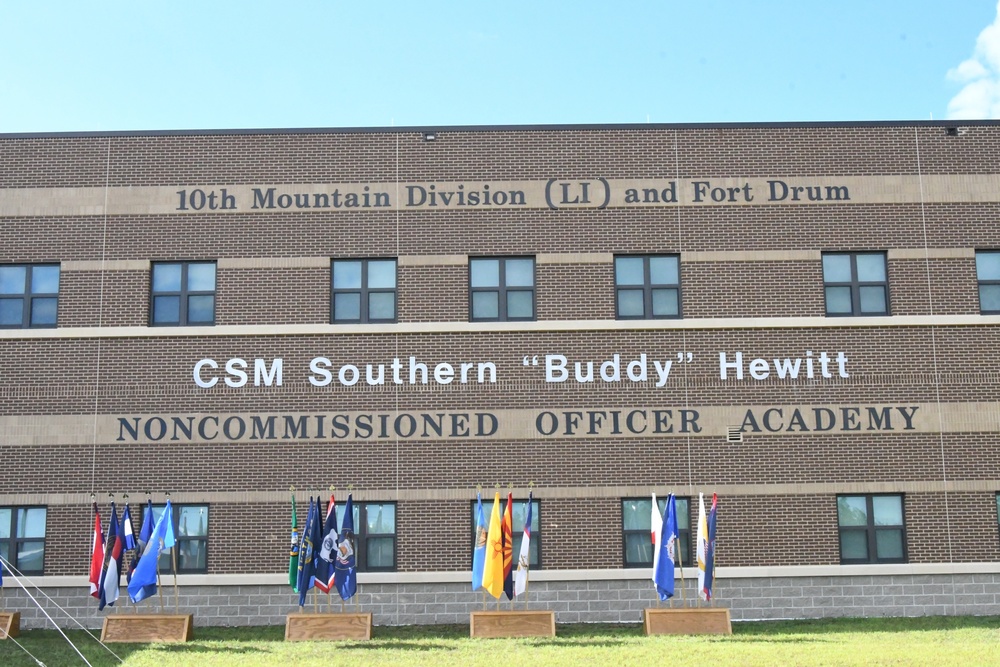 Noncommissioned Officer Academy at Fort Drum named after revered 10th Mountain Division senior enlisted adviser