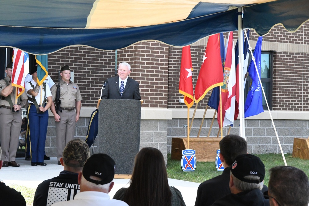 Noncommissioned Officer Academy at Fort Drum named after revered 10th Mountain Division senior enlisted adviser