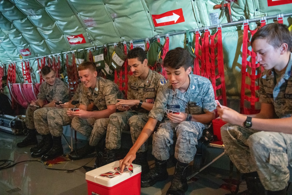 Civil Air Patrol takes flight on KC-135