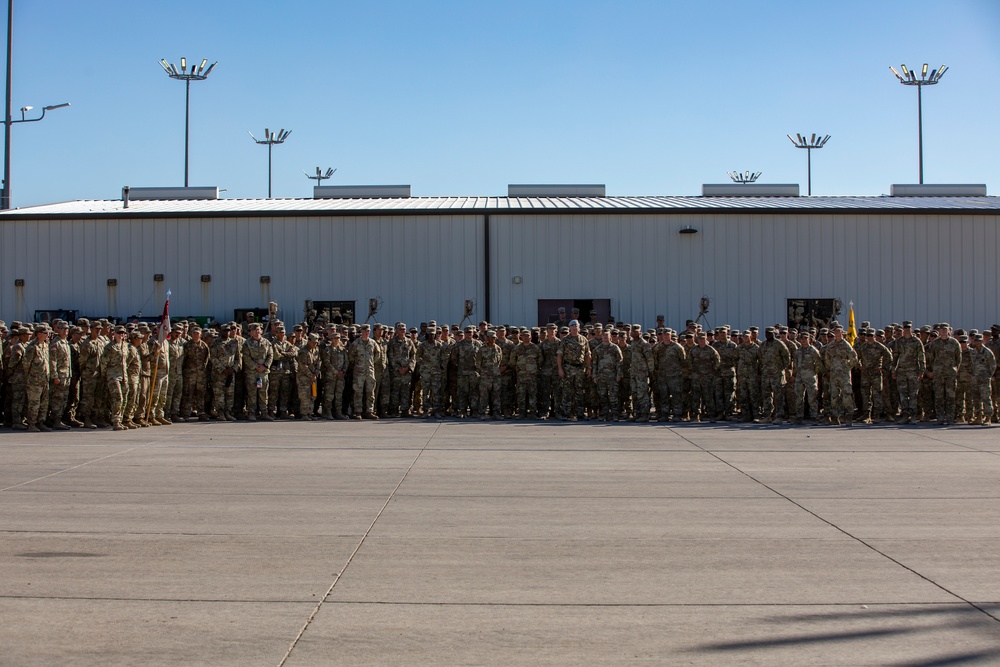 Challenge coin ceremony for 2nd Armored Brigade Combat Team, 1st Infantry Division