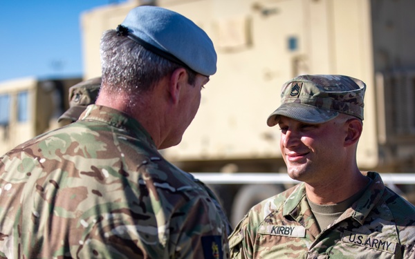 2nd Armored Brigade Combat Team, 1st Infantry Division challenge coin ceremony