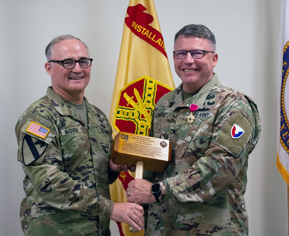 Fort Detrick welcomes new garrison commander