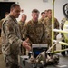 Devil Raiders host Expeditionary Center command team visit.