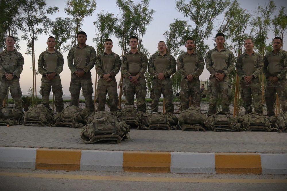 Soldiers Conduct Norwegian Ruck March