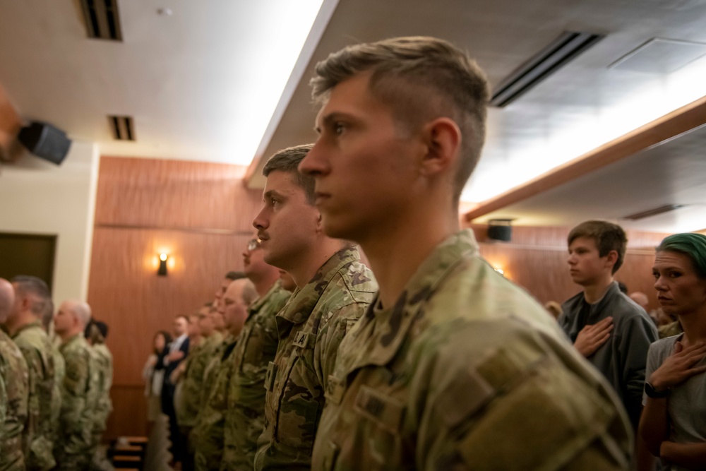 Farewell Ceremony for the 2-149th Aviators &quot;Wyoming Outriders&quot;