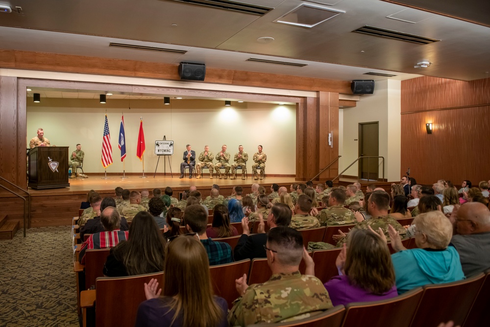 Farewell Ceremony for the 2-149th Aviators &quot;Wyoming Outriders&quot;