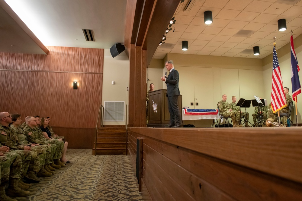 Farewell Ceremony for the 2-149th Aviators &quot;Wyoming Outriders&quot;