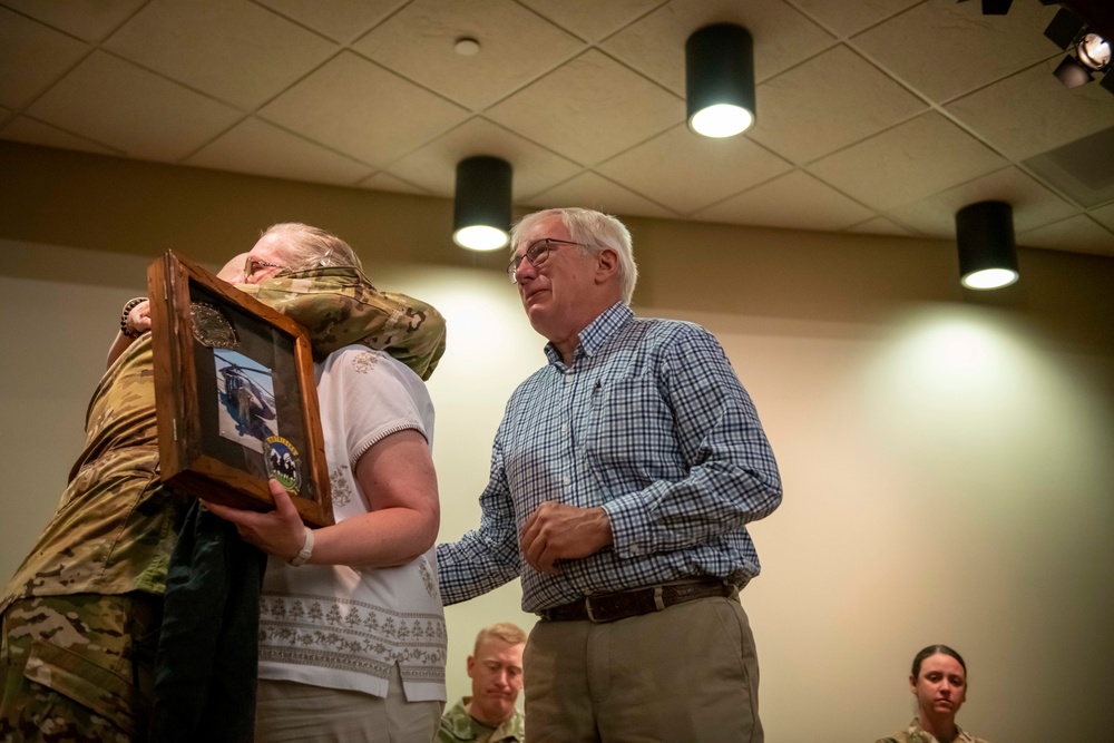 Farewell Ceremony for the 2-149th Aviators &quot;Wyoming Outriders&quot;