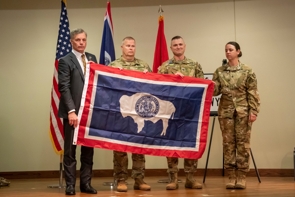 Farewell Ceremony for the 2-149th Aviators &quot;Wyoming Outriders&quot;