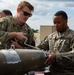 23rd Aircraft Maintenance Unit Aircraft Armament Systems Specialists and 5th Munitions Squadron Munitions Systems Maintenance Specialists Build Munitions