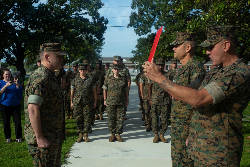 MCIEAST-MCB Camp Lejeune Chaplain promoted to Captain