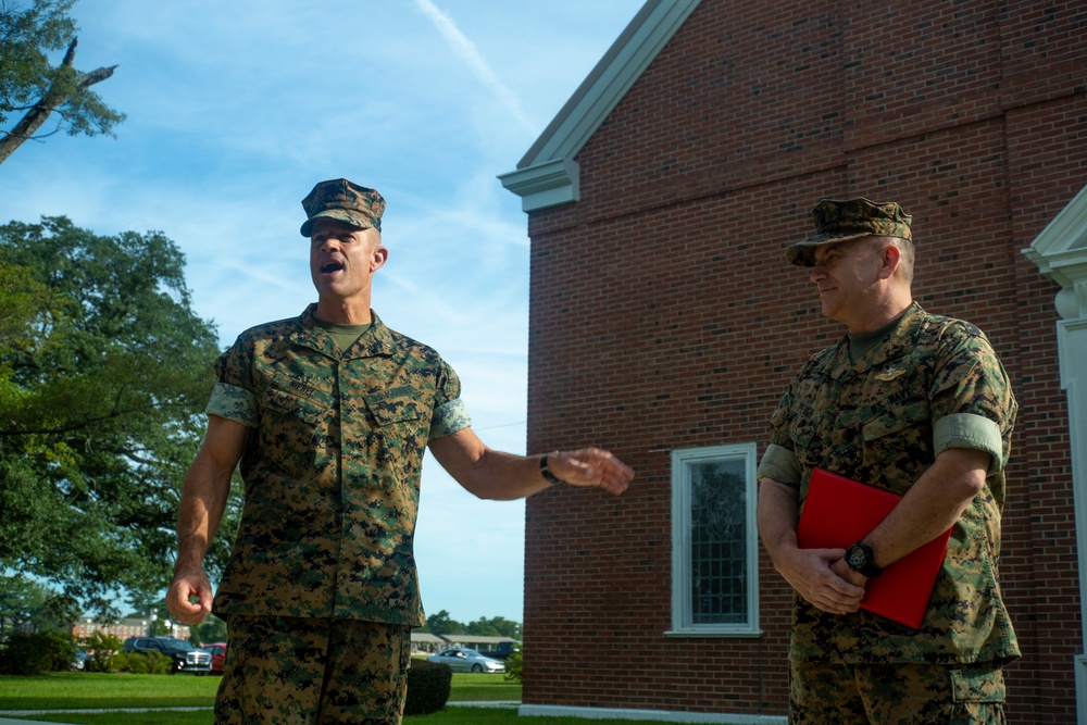 MCIEAST-MCB Camp Lejeune Chaplain promoted to Captain