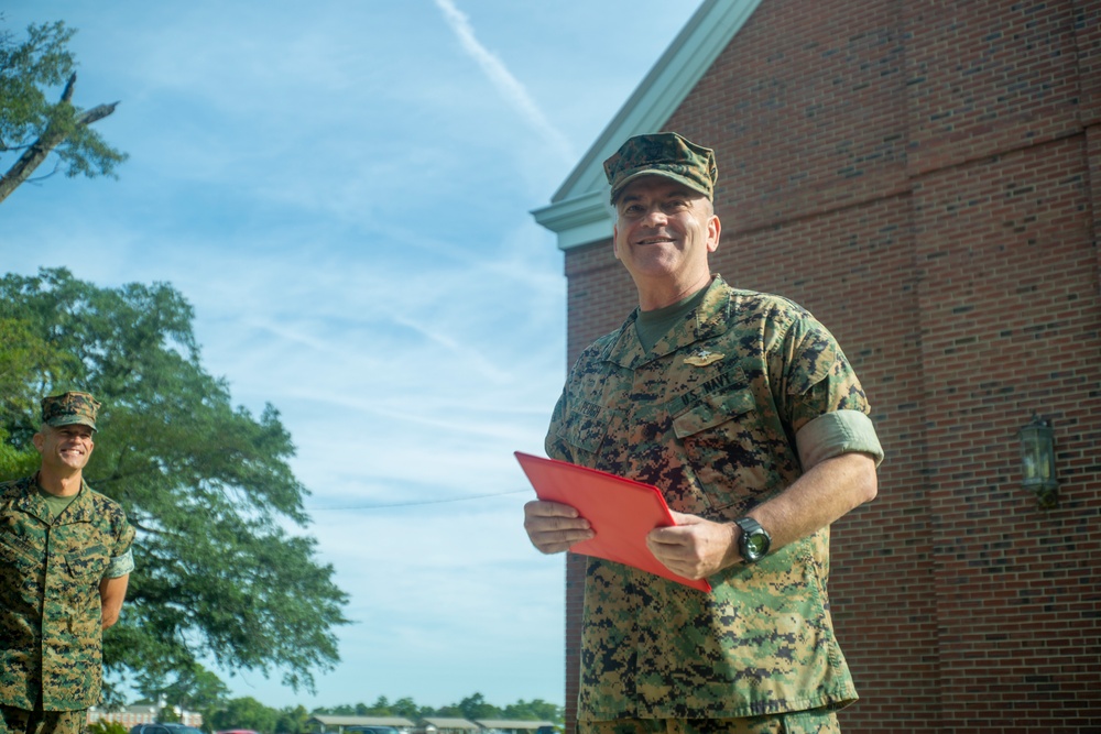 MCIEAST-MCB Camp Lejeune Chaplain promoted to Captain