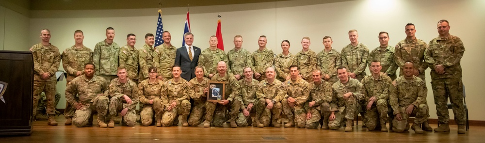 Farewell Ceremony for 2-149th Aviators &quot;Wyoming Outriders&quot;