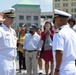 Naval Museum hosts a promotion ceremony for Navy Expeditionary Combat Command on Battleship Wisconsin