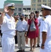 Naval Museum hosts a promotion ceremony for Navy Expeditionary Combat Command on Battleship Wisconsin