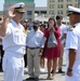 Naval Museum hosts a promotion ceremony for Navy Expeditionary Combat Command on Battleship Wisconsin