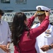 Naval Museum hosts a promotion ceremony for Navy Expeditionary Combat Command on Battleship Wisconsin