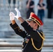 Danish Minister of Defence Morten Bødskov Participates in an Armed Forces Full Honors Wreath-Laying Ceremony at the Tomb of the Unknown Soldier