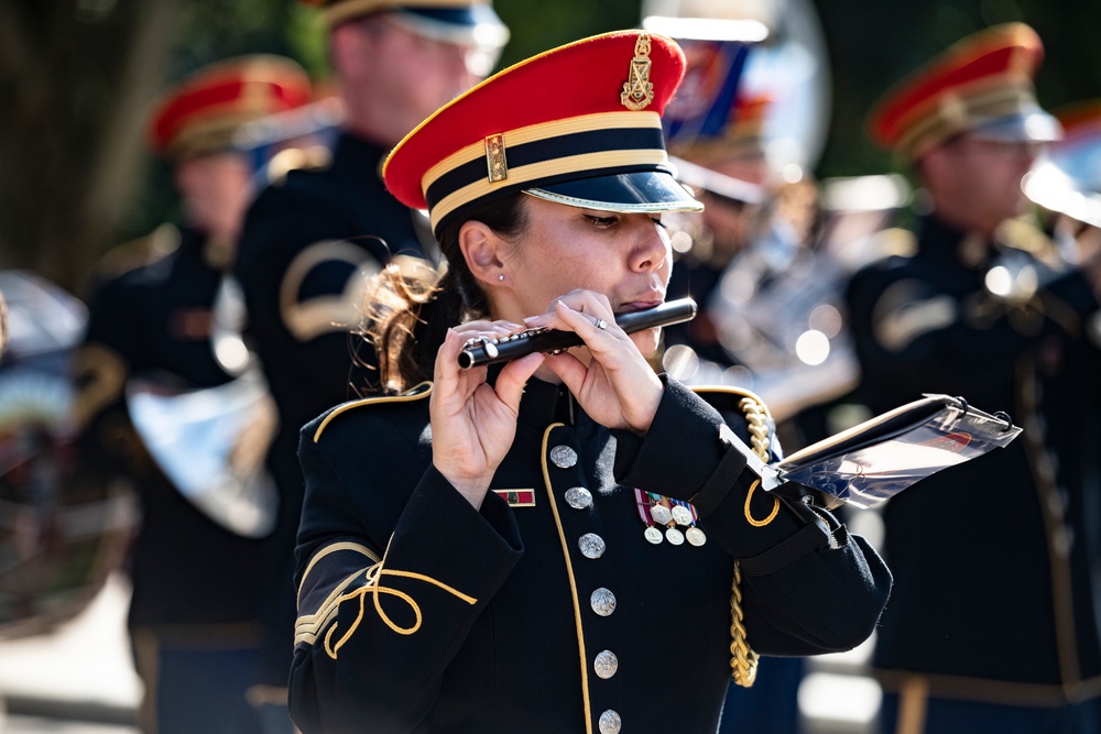 Danish Minister of Defence Morten Bødskov Participates in an Armed Forces Full Honors Wreath-Laying Ceremony at the Tomb of the Unknown Soldier