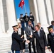 Danish Minister of Defence Morten Bødskov Participates in an Armed Forces Full Honors Wreath-Laying Ceremony at the Tomb of the Unknown Soldier