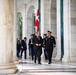 Danish Minister of Defence Morten Bødskov Participates in an Armed Forces Full Honors Wreath-Laying Ceremony at the Tomb of the Unknown Soldier