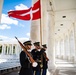 Danish Minister of Defence Morten Bødskov Participates in an Armed Forces Full Honors Wreath-Laying Ceremony at the Tomb of the Unknown Soldier