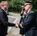 Danish Minister of Defence Morten Bødskov Participates in an Armed Forces Full Honors Wreath-Laying Ceremony at the Tomb of the Unknown Soldier