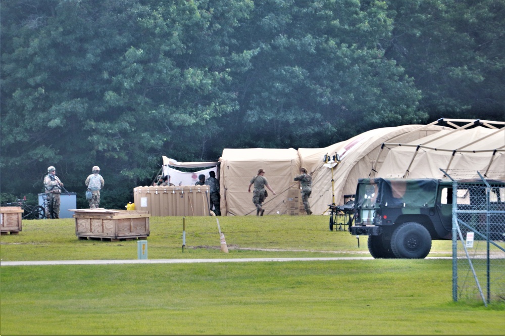 Operations for Patriot Warrior Exercise 2022 at Fort McCoy
