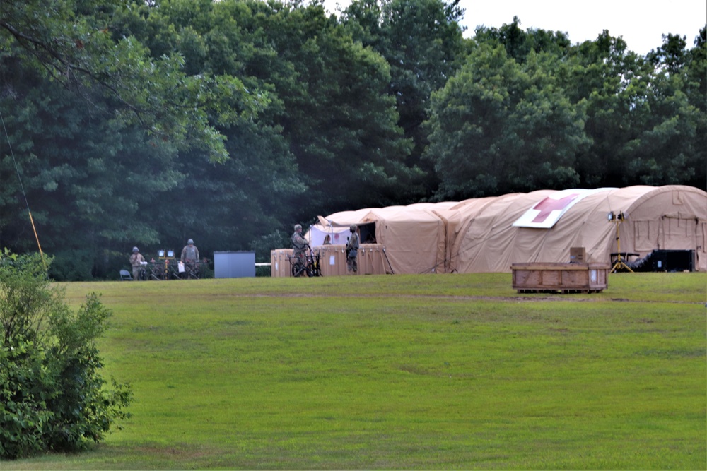 Operations for Patriot Warrior Exercise 2022 at Fort McCoy