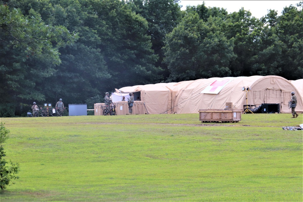 Operations for Patriot Warrior Exercise 2022 at Fort McCoy