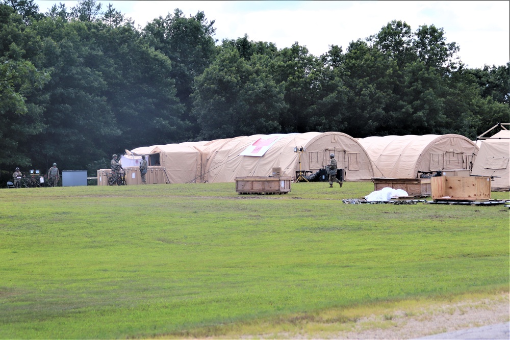 Operations for Patriot Warrior Exercise 2022 at Fort McCoy