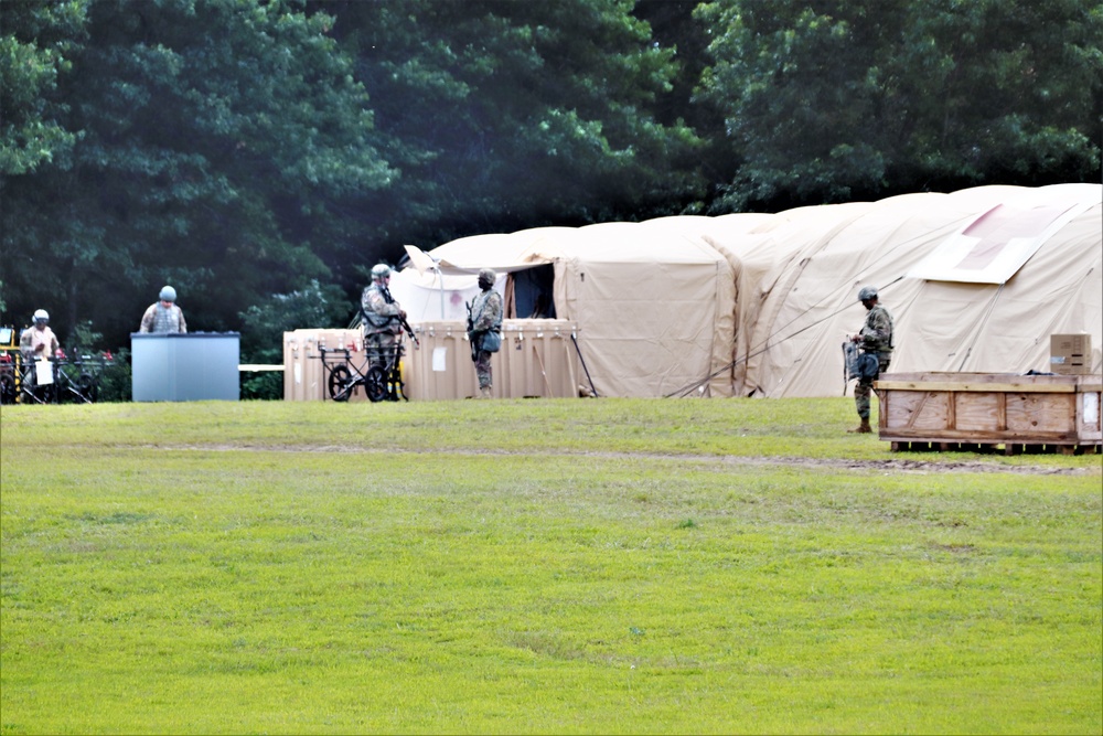Operations for Patriot Warrior Exercise 2022 at Fort McCoy