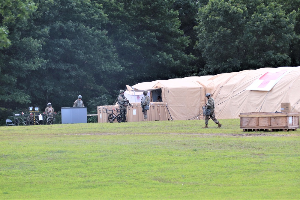 Operations for Patriot Warrior Exercise 2022 at Fort McCoy